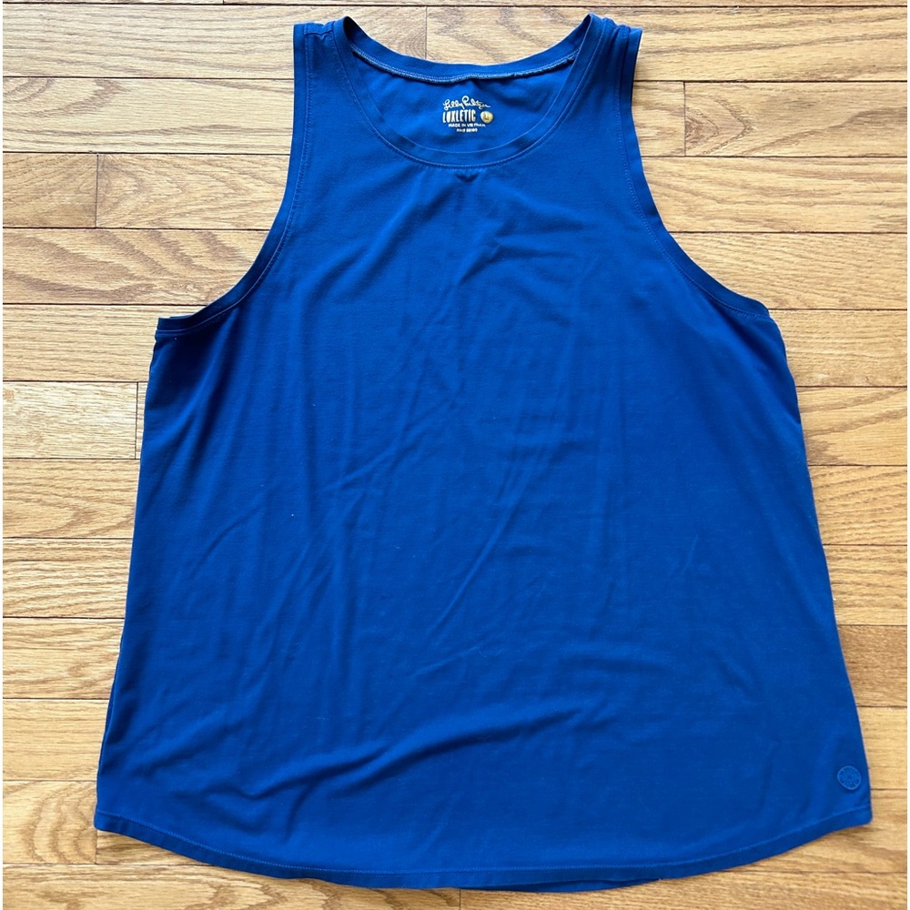 Lilly Pulitzer brand Luxletic tank. Size L